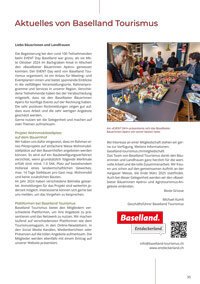 Jahresbericht Baselland Tourismus